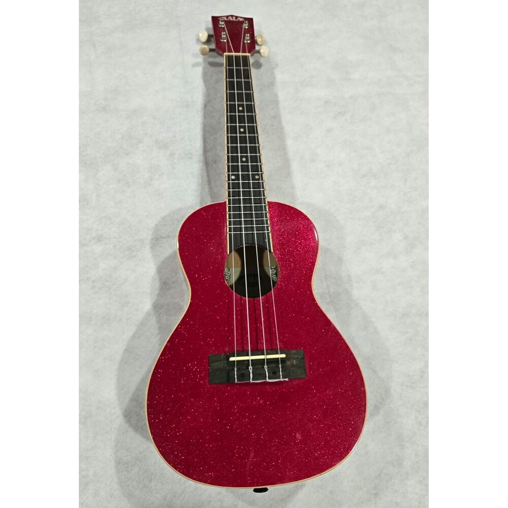 Kala KA-SPRK-RED Soprano Ukulele Red Sparkle Finish 4-String 12-Fret Model 2105